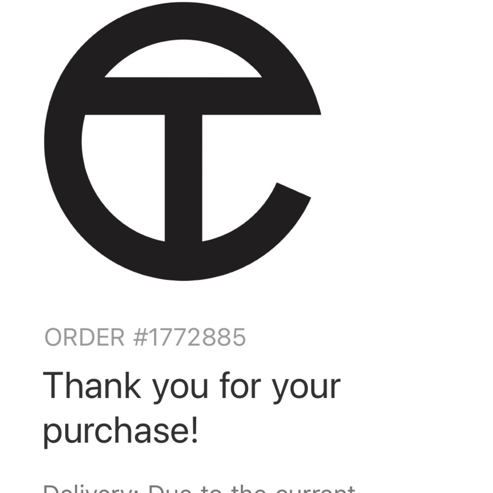 Telfar wallet in black. Authentic from Jan 23 release